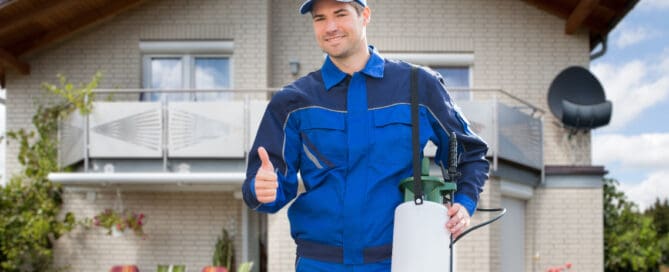 Professional pest control specialist